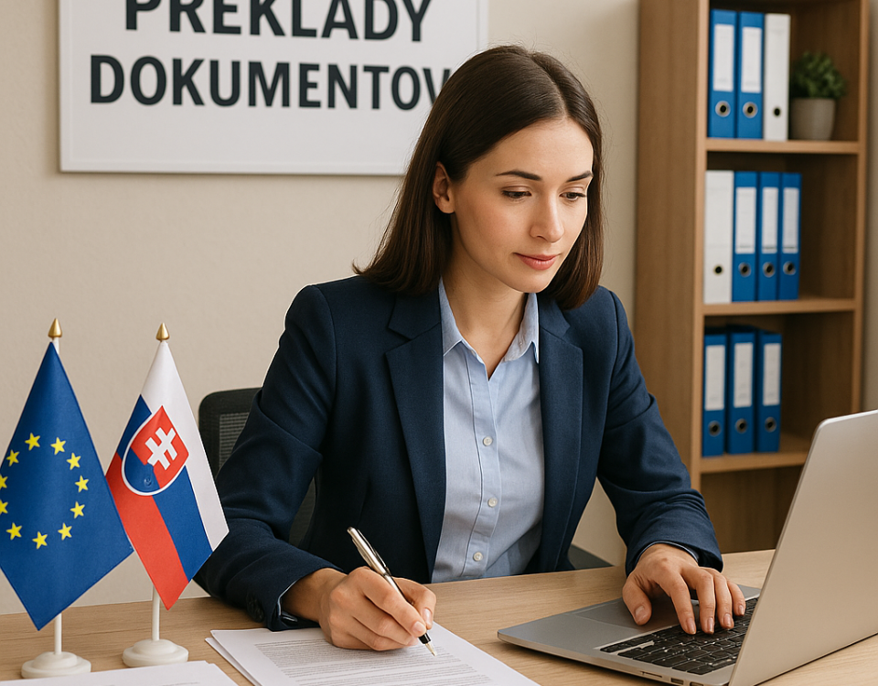 prekladanie dokumentov