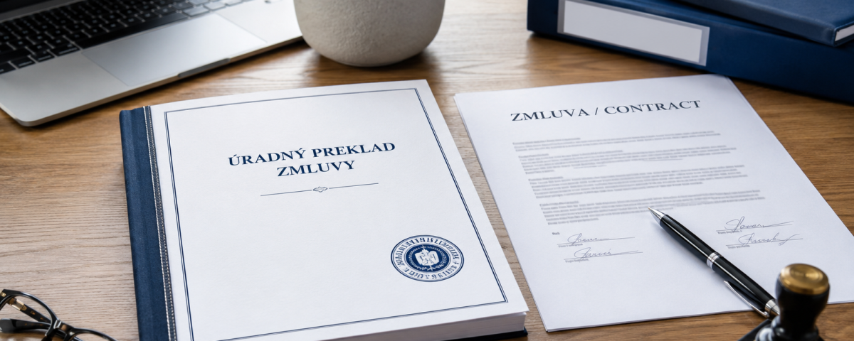 Úradný preklad zmluvy Právna istota pre firmy